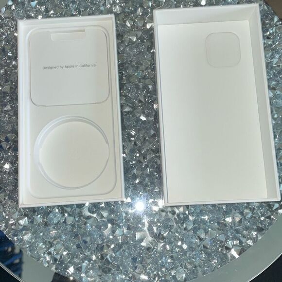 Empty box for purple apple iPhone 12, 128 gb MJNF3LL/A model A2172 - Picture 6 of 7